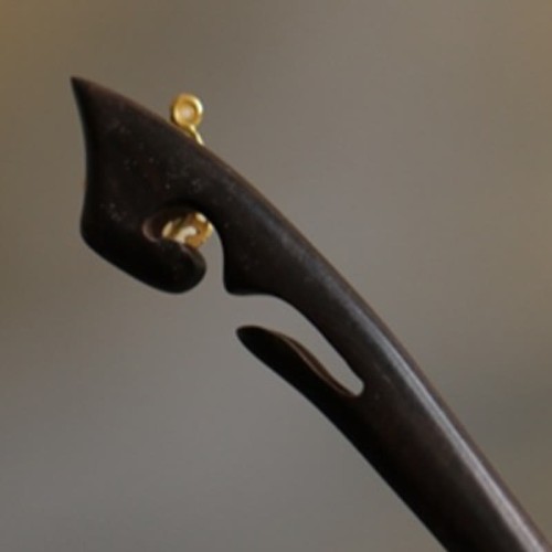 Cloud Sandalwood Rabbit Protection Hairpin Cloud Sandalwood Rabbit Protection Hairpin