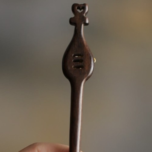 Cloud Sandalwood Rabbit Protection Hairpin Cloud Sandalwood Rabbit Protection Hairpin