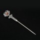 Red Agate Peony Flower Confidence Hairpin Red Agate Peony Flower Confidence Hairpin