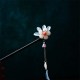 Pearl Flower Leaf Butterfly Hairpin Pearl Flower Leaf Butterfly Hairpin