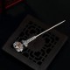 Red Agate Peony Flower Confidence Hairpin Red Agate Peony Flower Confidence Hairpin