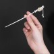 925 Silver Hetian White Jade Flower Hairpin 925 Silver Hetian White Jade Flower Hairpin
