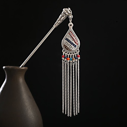 Lily of the Valley Water Drop Confidence Hairpin Lily of the Valley Water Drop Confidence Hairpin