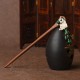 Red Sandalwood Green Agate Protection Hairpin Red Sandalwood Green Agate Protection Hairpin