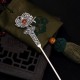 Red Agate Peony Flower Confidence Hairpin Red Agate Peony Flower Confidence Hairpin