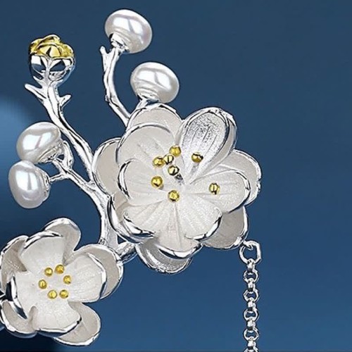 Plum Blossom Butterfly Freedom Tassel Hairpin Plum Blossom Butterfly Freedom Tassel Hairpin