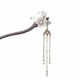 Ebony Flower Blessing Hairpin