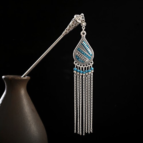 Lily of the Valley Water Drop Confidence Hairpin Lily of the Valley Water Drop Confidence Hairpin