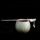 925 Silver Hetian White Jade Flower Hairpin 925 Silver Hetian White Jade Flower Hairpin