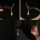 925 Silver Hetian Jade Ebony Luck Charm Hairpin 925 Silver Hetian Jade Ebony Luck Charm Hairpin