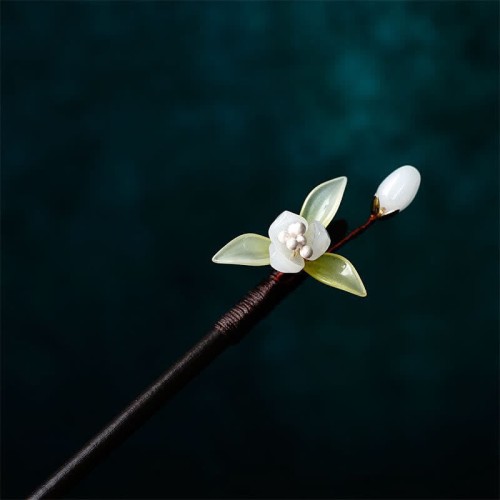 Pearl Flower Leaf Butterfly Hairpin Pearl Flower Leaf Butterfly Hairpin