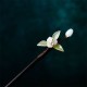 Pearl Flower Leaf Butterfly Hairpin Pearl Flower Leaf Butterfly Hairpin
