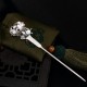 Red Agate Peony Flower Confidence Hairpin Red Agate Peony Flower Confidence Hairpin