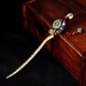 Tibetan Turquoise Agate Protection Hairpin