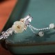 925 Silver Hetian White Jade Flower Hairpin 925 Silver Hetian White Jade Flower Hairpin
