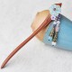 Red Sandalwood Amethyst Protection Hairpin Red Sandalwood Amethyst Protection Hairpin