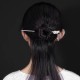 925 Silver Hetian White Jade Flower Hairpin 925 Silver Hetian White Jade Flower Hairpin