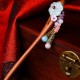 Red Sandalwood Amethyst Protection Hairpin Red Sandalwood Amethyst Protection Hairpin
