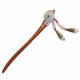 Red Sandalwood Amethyst Protection Hairpin Red Sandalwood Amethyst Protection Hairpin