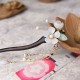 Ebony Flower Blessing Hairpin