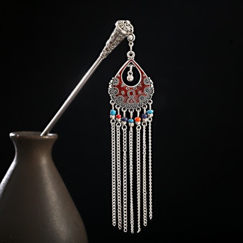 Lily of the Valley Water Drop Confidence Hairpin Lily of the Valley Water Drop Confidence Hairpin