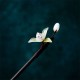Pearl Flower Leaf Butterfly Hairpin Pearl Flower Leaf Butterfly Hairpin