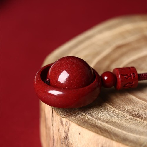 Cinnabar Om Mani Padme Hum PiXiu Blessing Necklace Pendant Cinnabar Om Mani Padme Hum PiXiu Blessing Necklace Pendant