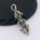 Vajra Dorje Pattern Copper Luck Wealth Pendant Vajra Dorje Pattern Copper Luck Wealth Pendant