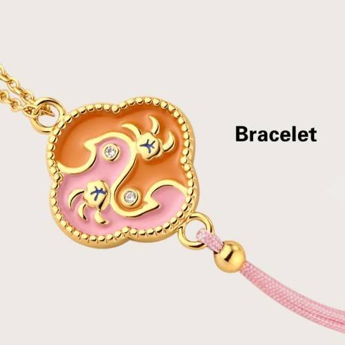 18K Gold Plated Birds Zircon Healing Necklace Set 18K Gold Plated Birds Zircon Healing Necklace Set