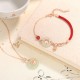925 Silver Dragon Hetian Jade Peace Buckle Necklace 925 Silver Dragon Hetian Jade Peace Buckle Necklace