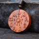 Lightning Struck Jujube Wood Bagua Ghost Protection Pendant Lightning Struck Jujube Wood Bagua Ghost Protection Pendant