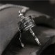 925 Silver Om Mani Padme Hum Rotatable Necklace