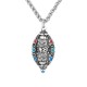 Tibetan Om Mani Padme Hum Rotatable Necklace