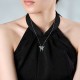 925 Silver Green Jade Butterfly Luck Necklace 925 Silver Green Jade Butterfly Luck Necklace