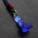 Blue Tathagata Buddha Liuli Crystal Amulet Necklace Blue Tathagata Buddha Liuli Crystal Amulet Necklace