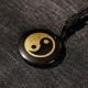 Amethyst Tiger Eye Green Aventurine Yin Yang Necklace Amethyst Tiger Eye Green Aventurine Yin Yang Necklace