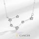 925 Sterling Silver Zodiac 12 Constellations Necklace 925 Sterling Silver Zodiac 12 Constellations Necklace