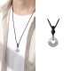 925 Silver Hetian Jade Prosperity Peace Necklace 925 Silver Hetian Jade Prosperity Peace Necklace
