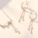 925 Sterling Silver Flower Butterfly Jewelry Set 925 Sterling Silver Flower Butterfly Jewelry Set