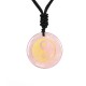 Amethyst Tiger Eye Green Aventurine Yin Yang Necklace Amethyst Tiger Eye Green Aventurine Yin Yang Necklace