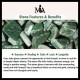 Cyan Jade Peace Flower Healing Luck Necklace Pendant Cyan Jade Peace Flower Healing Luck Necklace Pendant