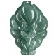 Green Jade Nine-Tailed Fox Luck Pendant