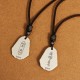 Silver Ksitigarbha Buddha Zakiram Goddess Pendant