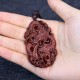 Lightning Struck Jujube Wood Dragon Necklace Lightning Struck Jujube Wood Dragon Necklace