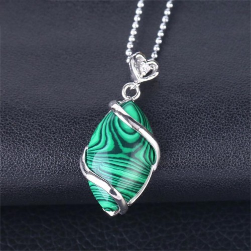 Marquise Crystal Stone Charm Necklace Pendant Marquise Crystal Stone Charm Necklace Pendant