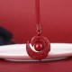 Natural Cinnabar Luck Concentration Necklace Natural Cinnabar Luck Concentration Necklace
