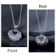 Silver Chalcedony Koi Fish Luck Pendant Silver Chalcedony Koi Fish Luck Pendant