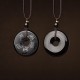 Black Obsidian Sacred Mountains Strength Necklace Pendant Black Obsidian Sacred Mountains Strength Necklace Pendant