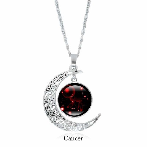 Zodiac Moon Protection Necklace Zodiac Moon Protection Necklace