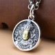 925 Sterling Silver Green Tara Dorje Vajra Necklace 925 Sterling Silver Green Tara Dorje Vajra Necklace